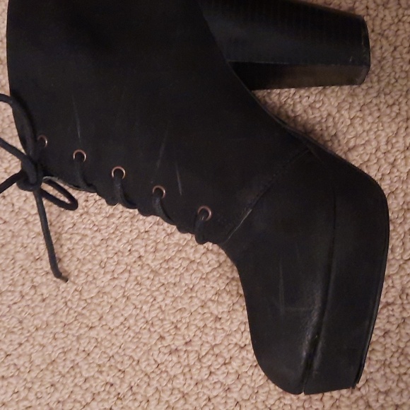 Platform ankle booties - Picture 7 of 8